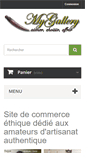 Mobile Screenshot of mygallery.fr